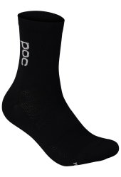 Șosete ciclism POC Soleus Lite Long Sock - Uranium Black