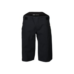 Pantaloni scurți ciclism impermeabili POC Bastion Shorts - Uranium Black