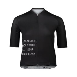 Tricou ciclism șosea POC Pristine Print Jersey W - Uranium Black