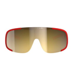 Ochelari ciclism POC Aspire - Prismane Red/Clarity Road/Partly Sunny Gold