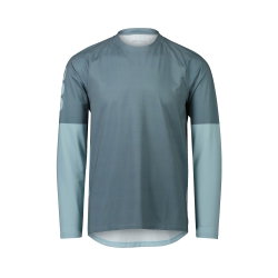 Tricou ciclism MTB POC Essential MTB LS Jersey - Calcite Blue