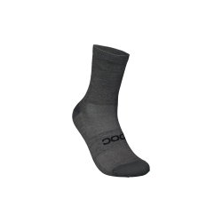 Șosete ciclism POC Zephyr Merino Sock Mid - Sylvanite Grey Melange