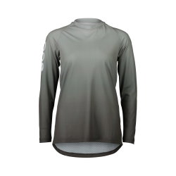 Tricou ciclism MTB POC Essential MTB Lite LS Jersey W - Gradient Sylvanite Grey