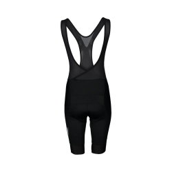 Pantaloni cu bretele cargo ciclism POC Essential Cargo Bib Shorts W - Uranium Black