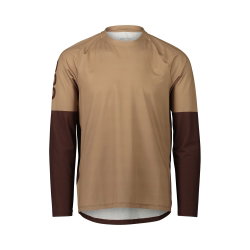 Tricou ciclism MTB POC Essential MTB LS Jersey - Jasper Brown