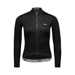 Tricou ciclism POC Thermal Lite LS Jersey W - Uranium Black