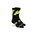 Șosete ciclism 100% Bolt Performance Socks - Lime