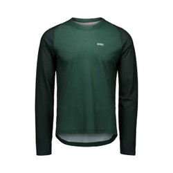 Tricou ciclism MTB POC Motion Air L/S Jersey - Pargasite Green