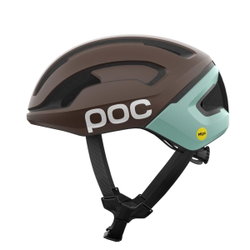 Cască ciclism șosea POC Omne Air MIPS - Bronzite Brown Matt/Lazurite Blue Matt