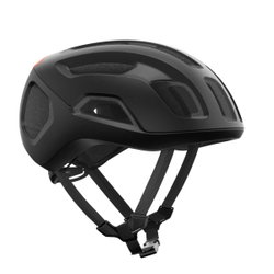 Cască ciclism șosea POC Ventral Air MIPS SML - Uranium Black Matt / Fluorescent Orange Matt
