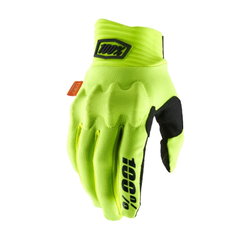 Mănuși ciclism 100% Cognito Glove Fluo - Yellow/Black