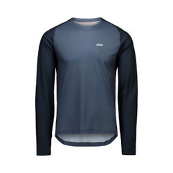 Tricou ciclism MTB POC Motion Air L/S Jersey - Apatite Navy