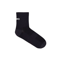 Șosete ciclism șosea scurte POC Cadence Road Short Socks - Uranium Black