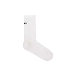Șosete ciclism șosea lungi POC Cadence Road Long Socks - Hydrogen White