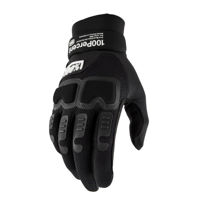 Mănuși ciclism 100% Langdale Gloves - Black