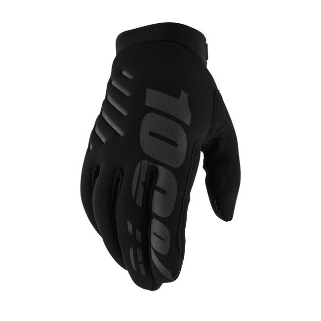 Mănuși ciclism 100% Brisker Youth Gloves - Black