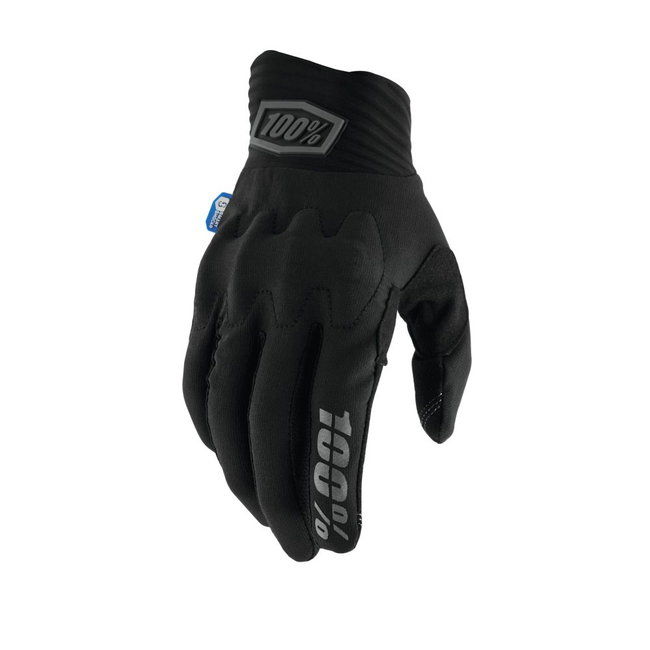 Mănuși ciclism 100% Cognito Smart Shock Gloves - Black