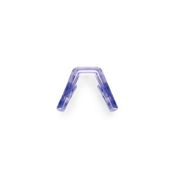Nosiță de schimb ochelari 100% Speedcraft XS Nose Bridge Kit - Short / Polished Translucent Lavender