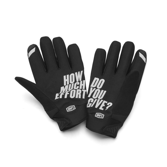 Mănuși ciclism 100% Brisker Gloves - Black