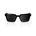 Ochelari de soare 100% Erba - Polished Black / Black Mirror