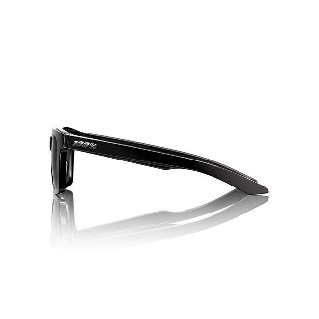 Ochelari de soare 100% Erba - Polished Black / Black Mirror