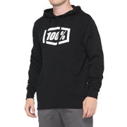 Hanorac 100% Icon Pullover Hoodie Fleece - Black