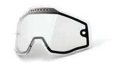 Lentilă de schimb 100% RC1/AC1/ST1 - Dual Pane Vented Clear Lens