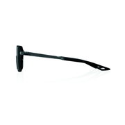 Ochelari de soare 100% Legere Trap - Matte Gunmetal / Black Mirror Lens