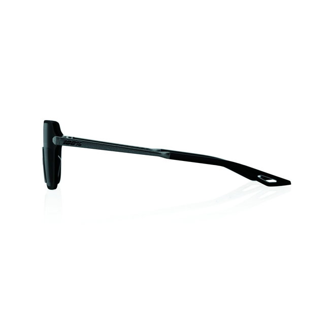 Ochelari de soare 100% Legere Trap - Matte Gunmetal / Black Mirror Lens