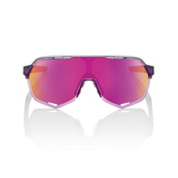 Ochelari ciclism 100% S2 - Polished Translucent Grey / Purple Multilayer Mirror Lens