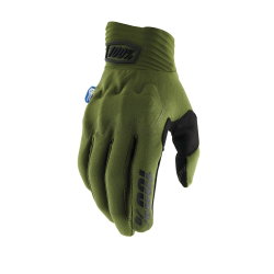 Mănuși ciclism 100% Cognito Smart Shock Gloves - Army Green
