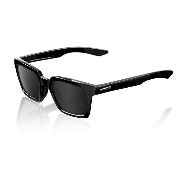 Ochelari de soare 100% Erba - Polished Black / Black Mirror