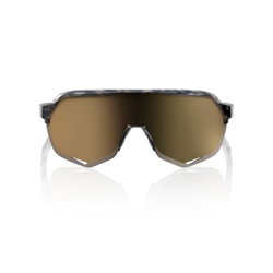 Ochelari ciclism 100% S2 - Gloss Black Havana / Soft Gold Mirror