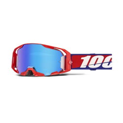 Ochelari MTB/MX 100% Armatic Goggle - Mirror Blue Lens