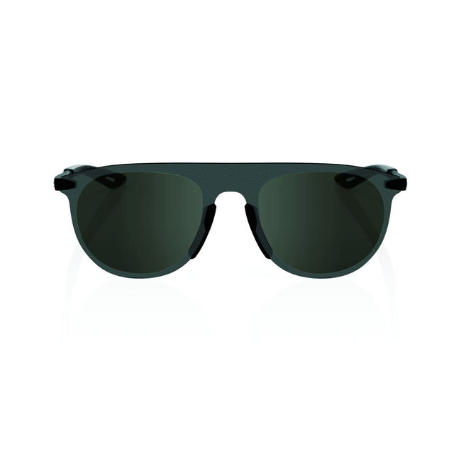 Ochelari de soare 100% Legere Coil - Soft Tact Black / Smoke Lens