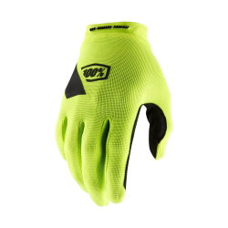 Mănuși ciclism 100% Ridecamp Women's - Fluo Yellow/Black