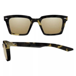 Ochelari de soare 100% Erba - Gloss Havana / Gold Mirror Lens