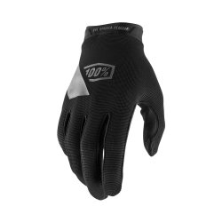 Mănuși ciclism 100% Ridecamp Youth - Black/Charcoal