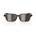 Ochelari de soare 100% Legere Trap - Matte Black / HiPER Silver Mirror Lens