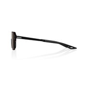 Ochelari de soare 100% Legere Trap - Matte Black / HiPER Silver Mirror Lens