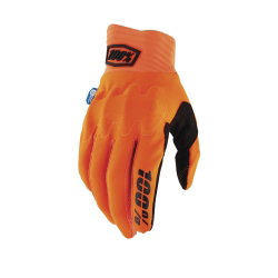 Mănuși ciclism 100% Cognito Smart Shock Gloves - Fluo Orange