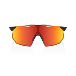 Ochelari ciclism 100% Hypercraft SQ - Soft Tact Black / HiPER Red Multilayer Mirror Lens