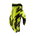 Mănuși ciclism 100% Ridefit - Fluo Yellow/Black