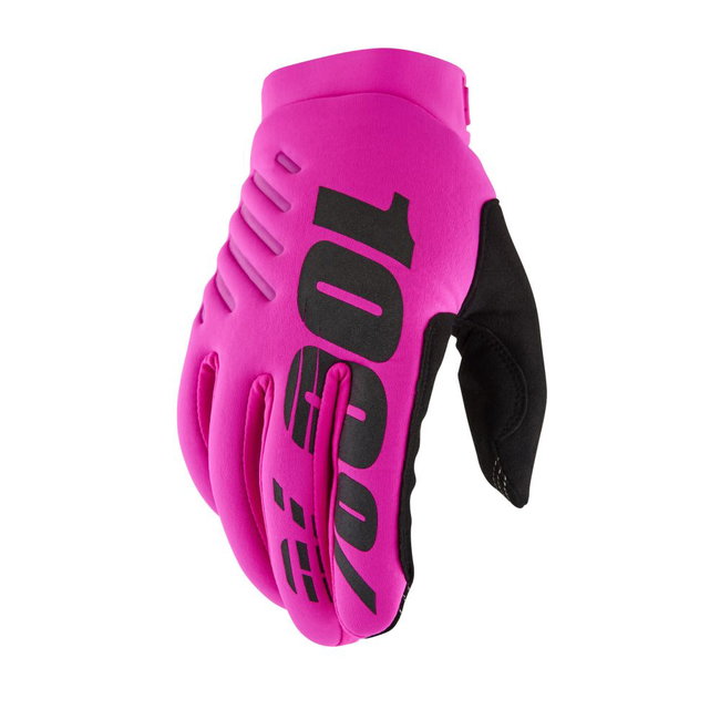Mănuși ciclism 100% Brisker Gloves - Neon Pink