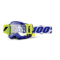 Ochelari MTB/MX 100% Accuri 2 Forecast Goggle - Blue / Clear Lens