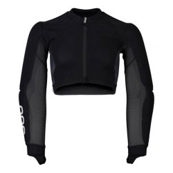 Geacă protecție schi copii POC VPD Air Comp Jacket - Uranium Black/Hydrogen White