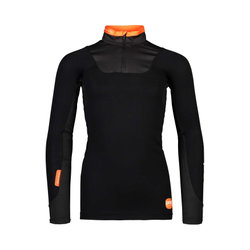 Bluză schi copii POC Resistance Layer Jersey - Uranium Black