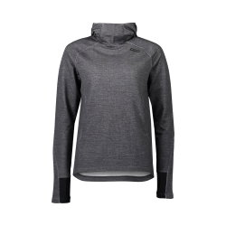 Hanorac merino POC Merino Hood W - Sylvanite Grey Melange
