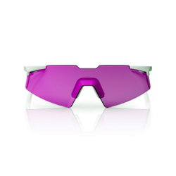 Ochelari ciclism 100% A2 Aspire - Matte White / HiPER Pink Lavender Lens