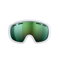 Ochelari schi POC Fovea Mid - Hydrogen White/Partly Sunny Green